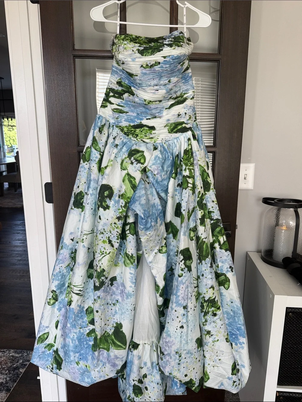 AJE Behold Strapless Floral Maxi Dress - Picture 6 of 11
